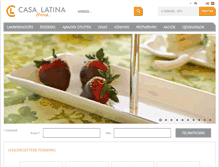 Tablet Screenshot of casalatina.hu